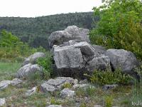 Sisteron Collet Marquise - Printemps 2020  Amas de roches à l'Ouest du Collet