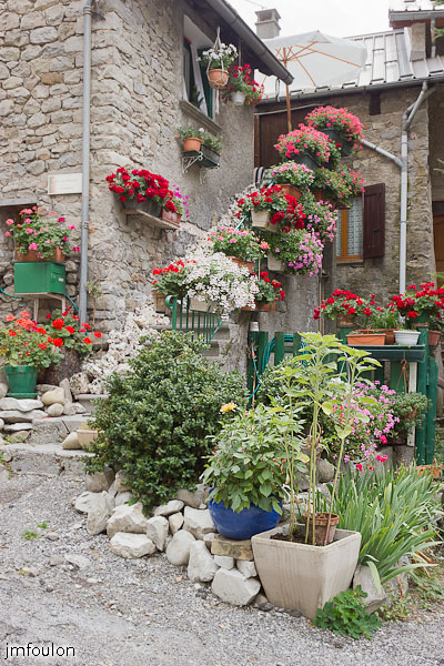 colmars-085.jpg - Colmars-les-Alpes - Maison fleurie.