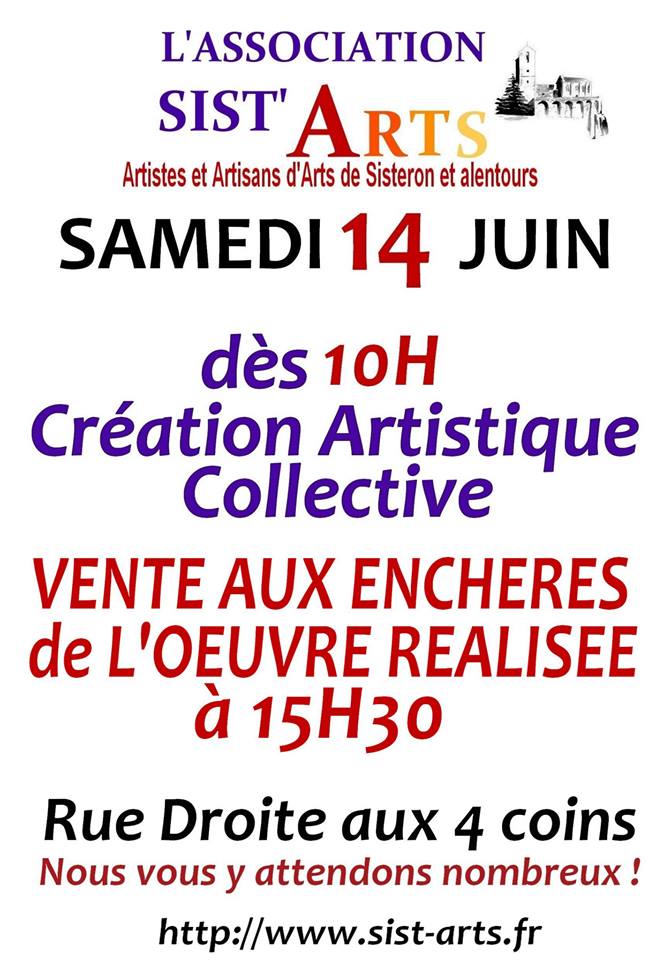 a-flyer-14juin-artistes-rue.jpg - Sisteron - Journée Création Artistique du 14 juin 2014