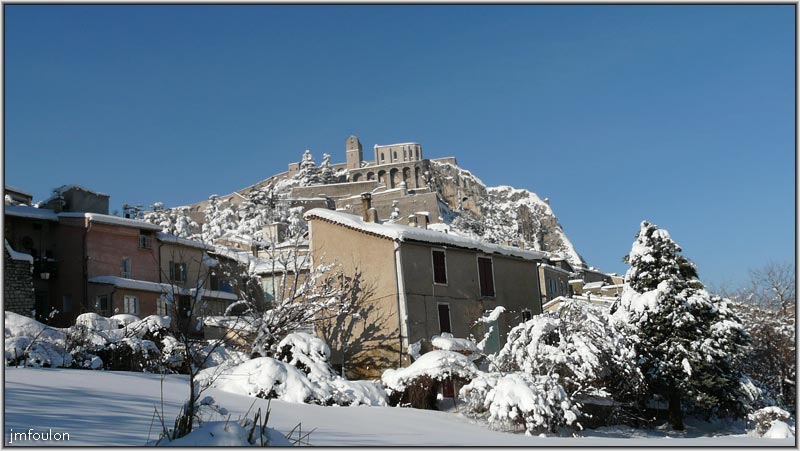 neige-11-1-2010-06.jpg - Vue sur la citadelle depuis le Plan d'Eau