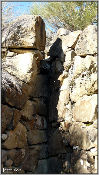 paresous-25web.jpg - Ruine d'un cabanon enchevêtré dans les murets (autre vue)