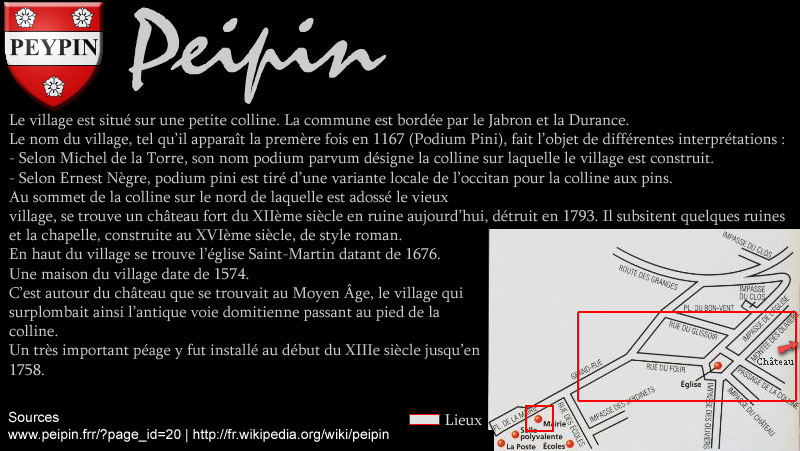 peipin-00web.jpg - Le vieux village de Peipin, le château et sa chapelle