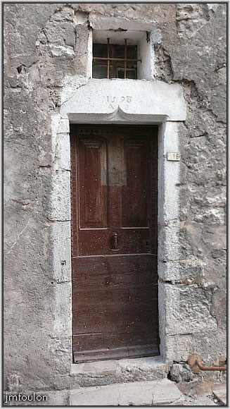 rue-coste-22web.jpg - La Coste - Rue de la Coste. La porte (1598)