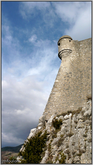 citadelle-ext-30web.jpg - Citadelle Extérieur Ouest -  Bastion du Buech - Echauguette nord-ouest