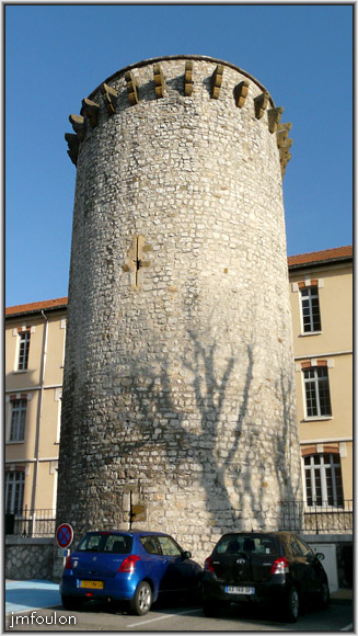tour-porte-sauve-1web.jpg - Sisteron - Vestiges des Remparts - Les Tours (XIIIème)  - Tour de Notre-Dame