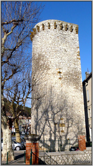 tour-porte-sauve-3web.jpg - Sisteron - Vestiges des Remparts - Les Tours (XIIIème)  - Tour de la Porte Sauve