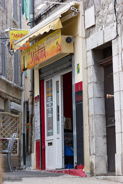 sisteron-vue-004.jpg - Sisteron - Restaurant Oriental "La Médina" rue du Glissoir.