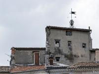 Sisteron  Bourg Reynaud - Vue sur les toits et une partie du campanile de la tour de l'Horloge