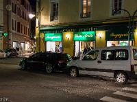 Sisteron de nuit  Rue de Provence et rue Droite