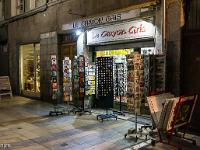 Sisteron de nuit  Rue Saunerie - Le Crayon Gris