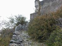 Sisteron  Ancein sentier à l'Ouest de la citadelle