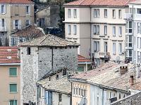 Sisteron  Tour des Gens D'Armes, vestiges des remparts de la ville