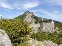 Sisteron - Le Collet  La citadelle et la montagne de la Baume