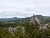 Sisteron - Le Collet  Le Collet - Vue vers le Nord. Au loin Hongrie et a droite la montagne de Gache