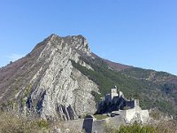 Sisteron : Collet - Virail - Marquise  Vue sur la citadelle et le rocher de la Baume depuis le Collet ...