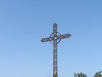 Croix  Dabisse - Les Petits Camps - Croix au dessus du vieux cimétière (Alpes de Ht Provence)
