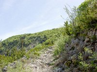 Gorges de la Méouge - Tour Pierre Grosse  Le sentier en direction de Pierre Grosse ...