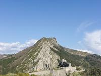 Citadelle de Sisteron  La Citadelle et la montagne de la Baume depuis le Collet