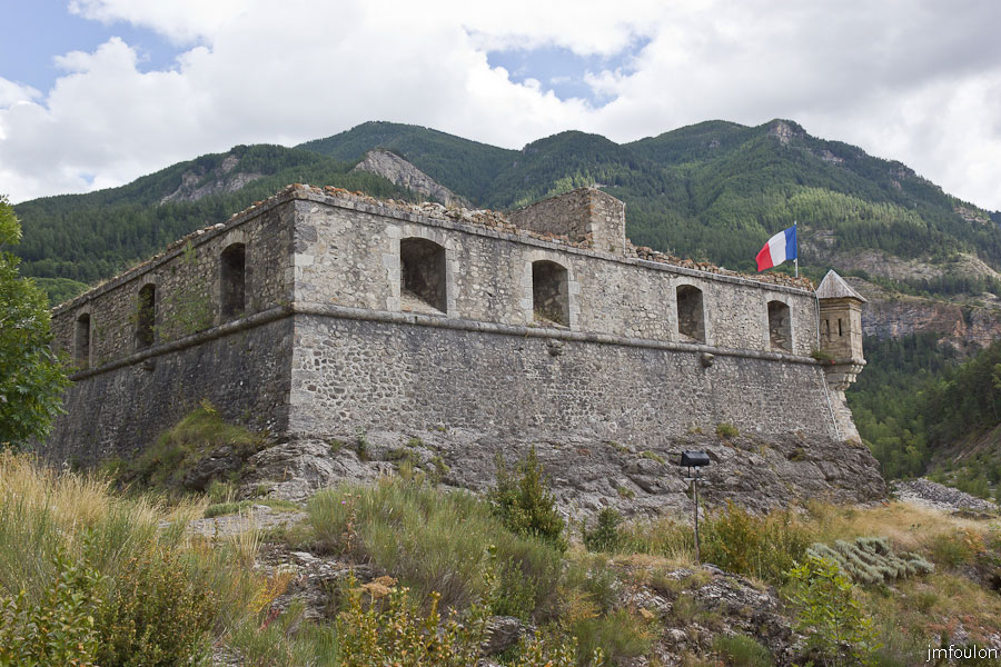 fort-france-05.jpg - Colmars-les-Alpes - Le Fort de France - Face Sud et Ouest.