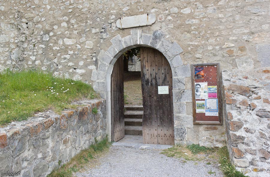 fort-savoie-020.jpg - Colmars-les-Alpes - Le Fort de Savoie - Nous allons maintenant entrer dans la première enceinte.