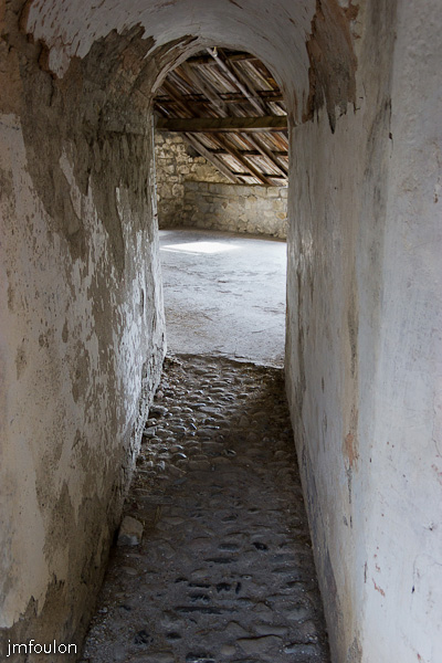 fort-savoie-055.jpg - Colmars-les-Alpes - Le Fort de Savoie - Les cuisine depuis l'échauguette Nord-Ouest.