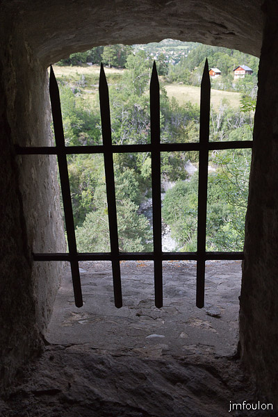 fort-savoie-070.jpg - Colmars-les-Alpes - Le Fort de Savoie - Vue vers le Nord depuis les cuisines.