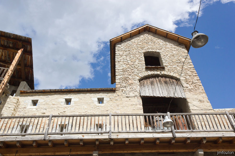 colmars-049.jpg - Colmars-les-Alpes - Chemin de ronde rue Saint Martin (autre vue).