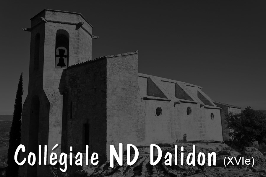 olv-nd-alidon-000-2.jpg - Oppède le Vieux - Collégiale Notre Dame Dalidon (XVIe siècle)