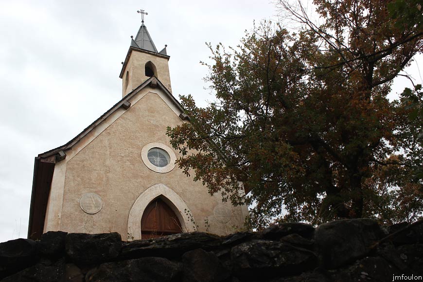 remollon--st-roch-02web.jpg - Remollon - Chapelle Notre Dame de Clémence dite Saint Roch - Entrée au Nord
