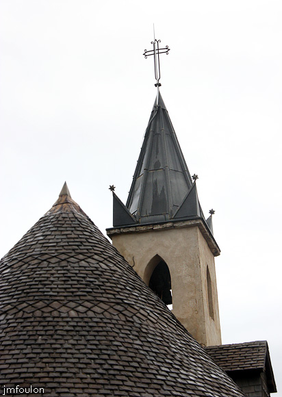 remollon--st-roch-08web.jpg - Remollon - Chapelle Notre Dame de Clémence dite Saint Roch - Vue sur le clocher