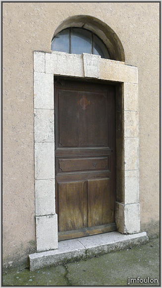 rue-jalet-couvent-07web.jpg - Façade Est du couvent des clarisses - Porte ouverte en 1846