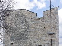 Lachau - Tour du Riable (XIIe)  Mur Sud de la Tour