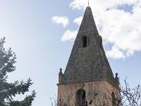 Le Poët - Hautes Alpes  Le clocher de l'église Saint Pierre (XIe siècle) ...