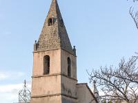 Le Poët - Hautes Alpes  Sur cette photo, le clocher de l'église Saint Pierre, à droite l'horloge et à gauche le campanile de la mairie ... Merci de votre visite !