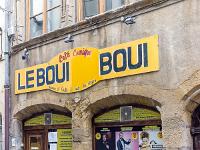 Lyon  Quartier Saint Georges - Le Boui Boui. Café Comique
