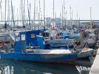 Martigues - L'île  Bateaux de pêche port de Ferrières
