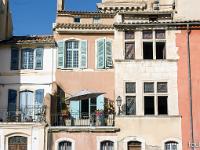 Martigues - L'île  Magnifiques façades Quai Marceau