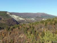 Paysages Ht Provence - Ht Alpes - Var - BDR  Montagne de Chabre depuis Salérans