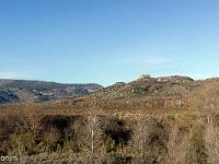 Paysages Ht Provence - Ht Alpes - Var - BDR  A l'Ouest de Ribiers - Village et château médiéval de Mison
