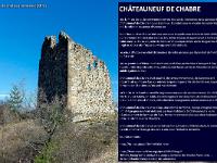 Vestiges du château de Châteauneuf de Chabre - XIIIe