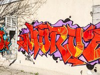 Port-de Bouc - Carro 03/2026  Port de Bouc - Tag sur une maison abondonnée face à l'anse Aubran ...