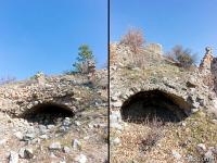 Rando Vieil Eygians Vieil Arzeliers A/R  Vestiges de deux caves voûtées sous les ruines des maisons