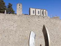 Citadelle de Sisteron  Sur la première esplanade, des oeuvres du scultpeur Marino di Teana (1920-2012)