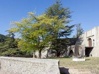 Citadelle de Sisteron  Vue vers l'Ouest sur la porte Sud et les murailles du Bastion du Roy