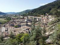 Citadelle de Sisteron  Vue sur Sisteron et la vallée de la Durance