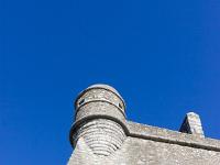 Citadelle de Sisteron  Echauguette Ouest du bastion du Gouvernement. On en trouve une autre à l'Est côté Durance