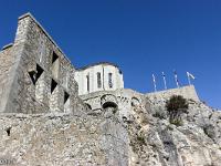 Citadelle de Sisteron  Vue sur l'abside de ND du Château