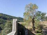 Citadelle de Sisteron  Haut de la muraille Sud du bastion du Roy