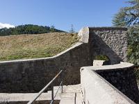 Citadelle de Sisteron  Bastion du Roy - le chemin de ronde et l'Escarpe