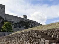 Citadelle de Sisteron  Escarpe des casemates (XIXe)